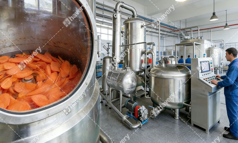 vf carrot chips machine