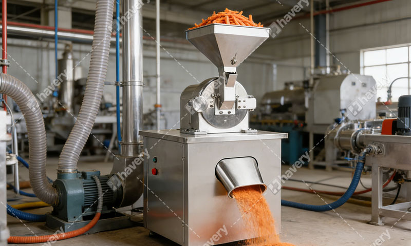 How To Make Carrot Powder In Factory?
