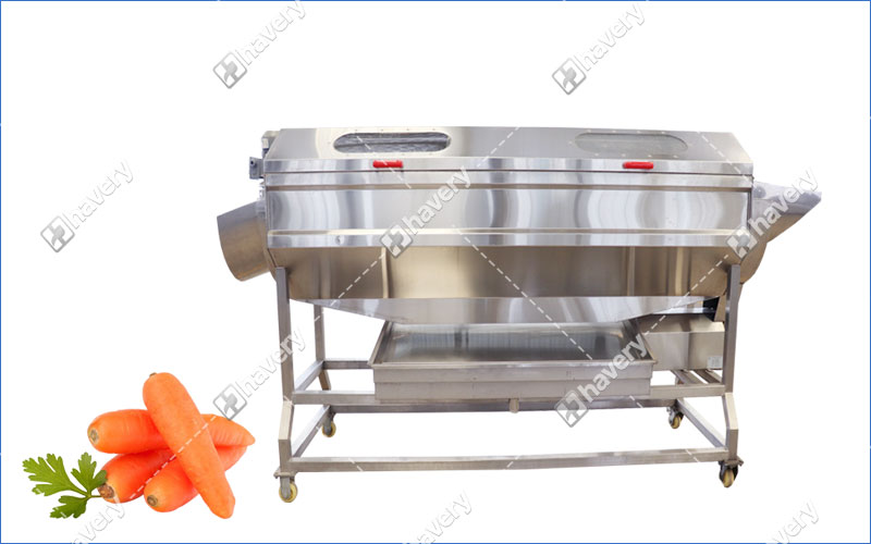 carrot cleaning machine