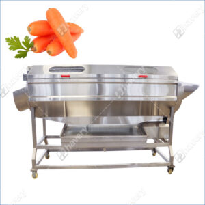 carrot cleaning machine