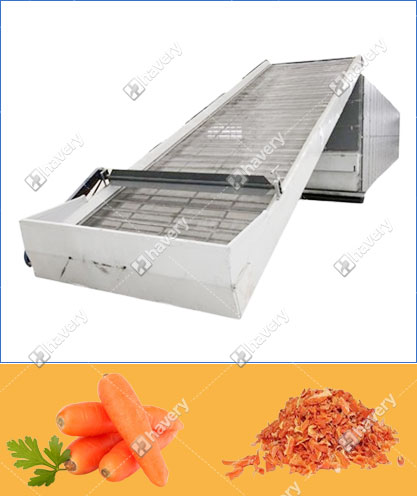 carrot granules drying machine