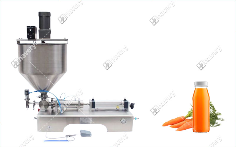 carrot juice filling machine