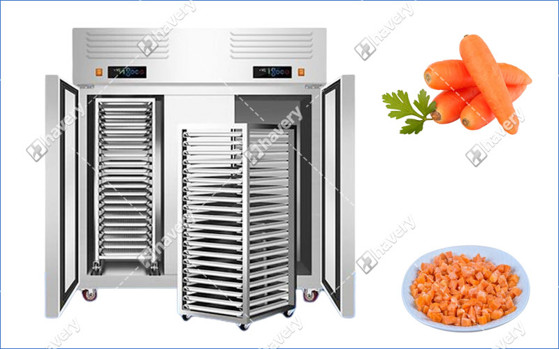 frozen carrot cube machine