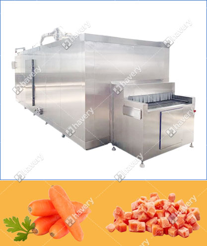 frozen carrot cube machine